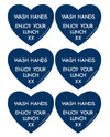 Lunchbox Hearts - Navy