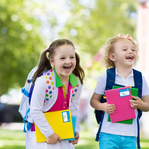 Name labels for school