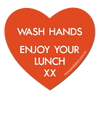 Lunchbox Hearts - Orange