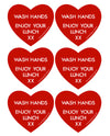 Lunchbox Hearts - Red