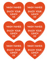 Lunchbox Hearts - Orange