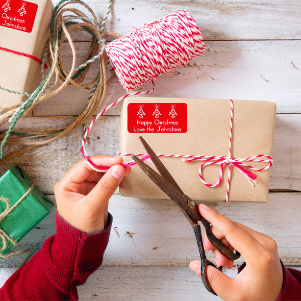 Christmas Gift Stickers for Quick Festive Tagging Fun