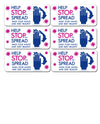 Stop the Spread Sticker